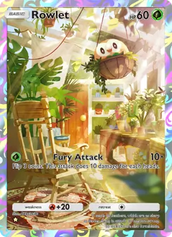 Pokémon-Karte Rowlet 070/069