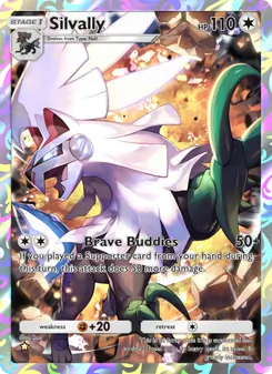 Pokémon-Karte Silvally 074/069