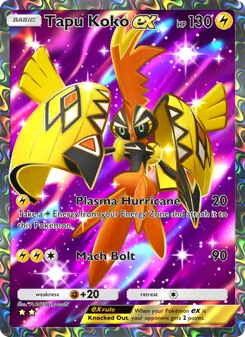 Pokémon-Karte Tapu Koko ex 077/069
