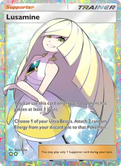 Pokémon-Karte Lusamine 083/069