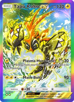 Pokémon-Karte Tapu Koko ex 084/069