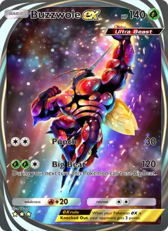 Pokémon-Karte Buzzwole ex 088/069