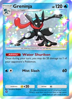 Pokémon-Karte Greninja 093/069