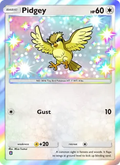 Pokémon-Karte Pidgey 095/069