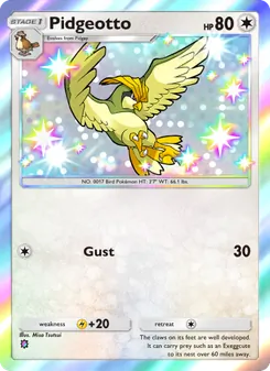 Pokémon-Karte Pidgeotto 096/069