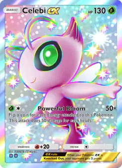 Pokémon-Karte Celebi ex 099/069