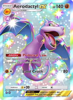 Pokémon-Karte Aerodactyl ex 101/069