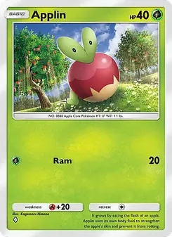 Pokémon-Karte Applin 006/069