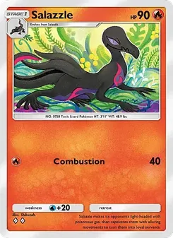 Pokémon-Karte Salazzle 015/069