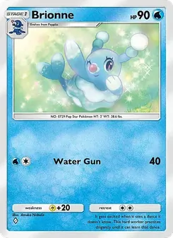 Pokémon-Karte Brionne 023/069