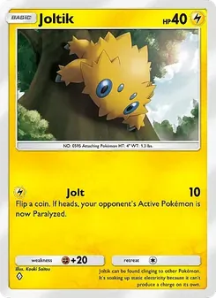 Pokémon-Karte Joltik 026/069