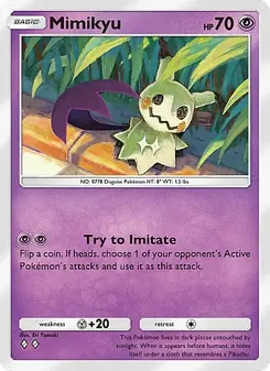 Pokémon-Karte Mimikyu 035/069