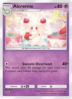 Pokémon-Karte Alcremie 037/069