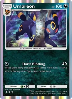 Pokémon-Karte Umbreon 043/069