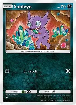 Pokémon-Karte Sableye 044/069