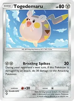 Pokémon-Karte Togedemaru 048/069