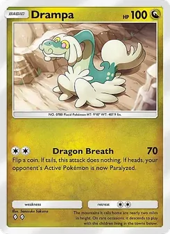 Pokémon-Karte Drampa 054/069