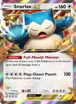 Pokémon-Karte Snorlax ex 057/069