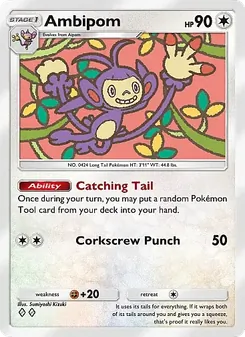 Pokémon-Karte Ambipom 059/069