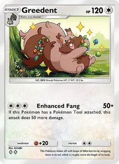Pokémon-Karte Greedent 065/069