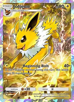 Pokémon-Karte Jolteon 074/069