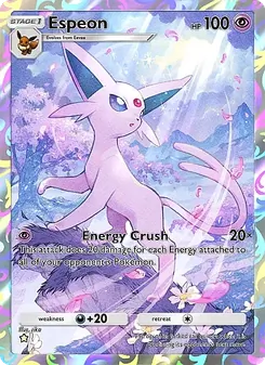 Pokémon-Karte Espeon 075/069