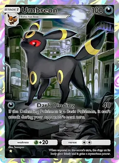 Pokémon-Karte Umbreon 077/069