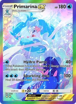 Pokémon-Karte Primarina ex 088/069