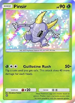 Pokémon-Karte Pinsir 093/069