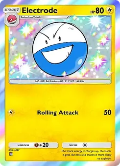 Pokémon-Karte Electrode 096/069