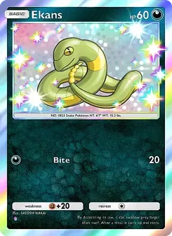 Pokémon-Karte Ekans 100/069