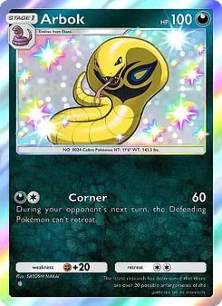 Pokémon-Karte Arbok 101/069