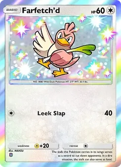 Pokémon-Karte Farfetch'd 102/069
