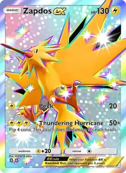 Pokémon-Karte Zapdos ex 105/069
