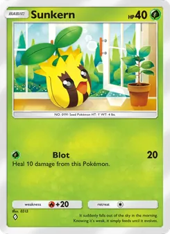 Pokémon-Karte Sunkern 016/161