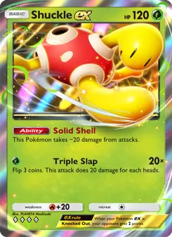 Pokémon-Karte Shuckle ex 021/161