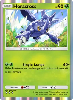Pokémon-Karte Heracross 022/161