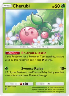 Pokémon-Karte Cherubi 023/161