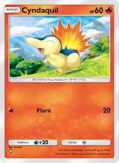 Pokémon-Karte Cyndaquil 027/161