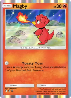 Pokémon-Karte Magby 032/161