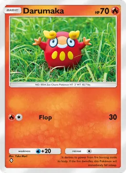 Pokémon-Karte Darumaka 035/161