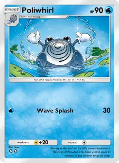 Pokémon-Karte Poliwhirl 039/161