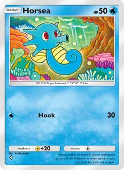 Pokémon-Karte Horsea 041/161