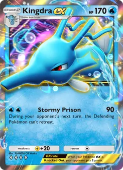 Pokémon-Karte Kingdra ex 043/161