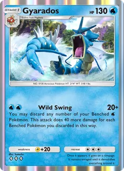 Pokémon-Karte Gyarados 045/161