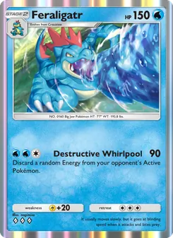 Pokémon-Karte Feraligatr 048/161