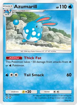 Pokémon-Karte Azumarill 050/161