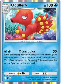 Pokémon-Karte Octillery 056/161