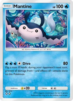 Pokémon-Karte Mantine 058/161