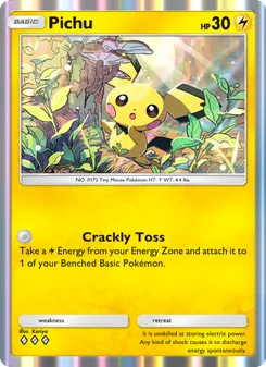 Pokémon-Karte Pichu 066/161